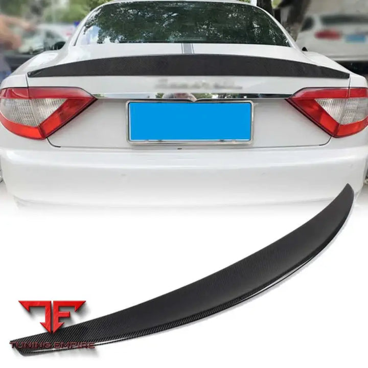 MASERATI GRANTURISMO CONVERTIBLE CARBON FIBER REAR TRUNK SPOILER 2011-2013Y