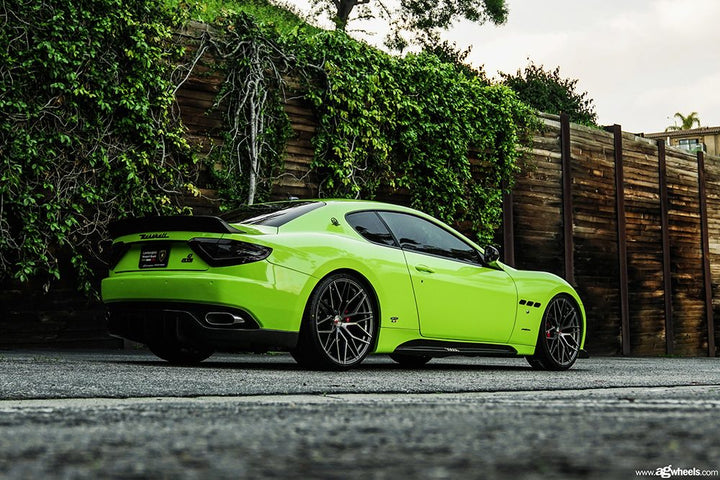 MASERATI GRANTURISMO S on custom forged wheels