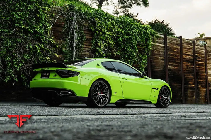 MASERATI GRANTURISMO S on custom forged wheels