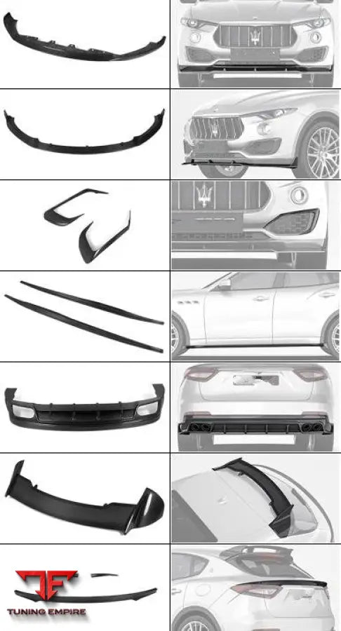 MASERATI LEVANTE CARBON AERO KIT