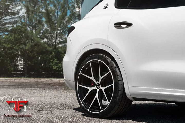 Maserati Levante on custom forged wheels