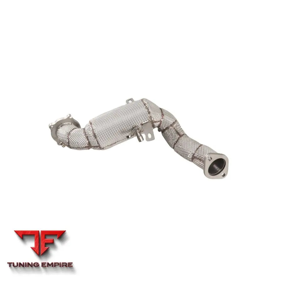 MASERATI LEVANTE/GHIBLI 2.0T STAINLESS STEEL RAZOR EXHAUST DOWNPIPE WITH HEAT SHIELD
