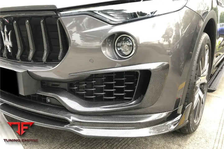 MASERATI LEVANTE MODENA GT OD STYLE FRONT BUMPER VENTS TRIMS