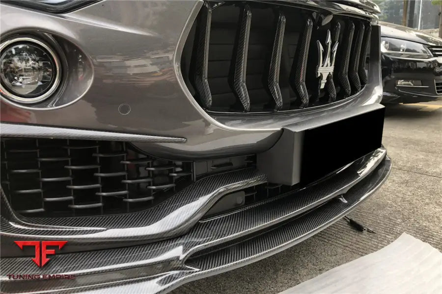 MASERATI LEVANTE MODENA GT OD STYLE FRONT BUMPER VENTS TRIMS