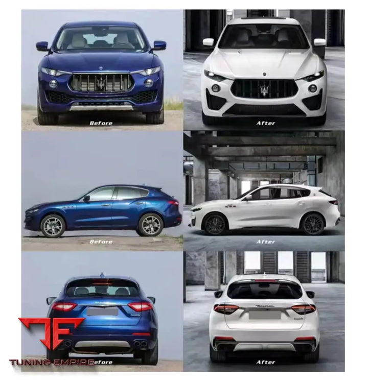 MASERATI LEVANTE TROFEO BODYKIT 2021y WITHOUT HEAD LIGHTS