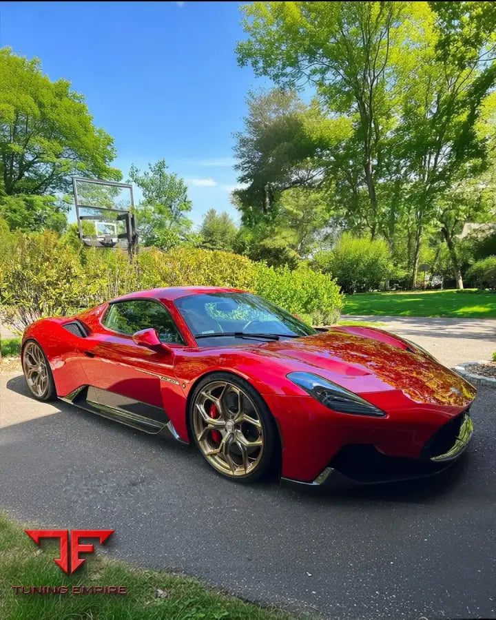 MASERATI MC20 BRUSHED GOLD FORGED WHEELS