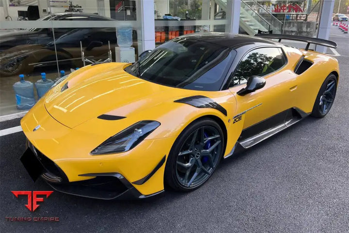 MASERATI MC20 NVT STYLE DRY CARBON FIBER FRONT LIP SPLITTER