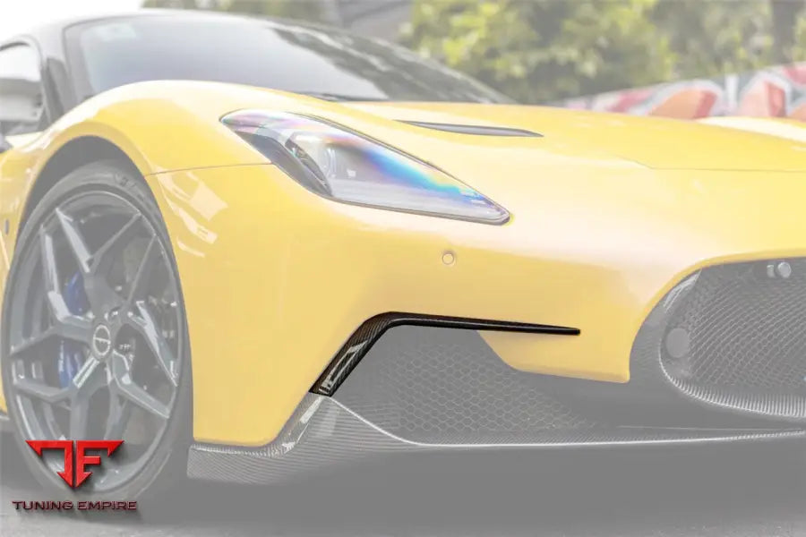 MASERATI MC20 NVT STYLE DRY CARBON FIBER FRONT LIP SPLITTER