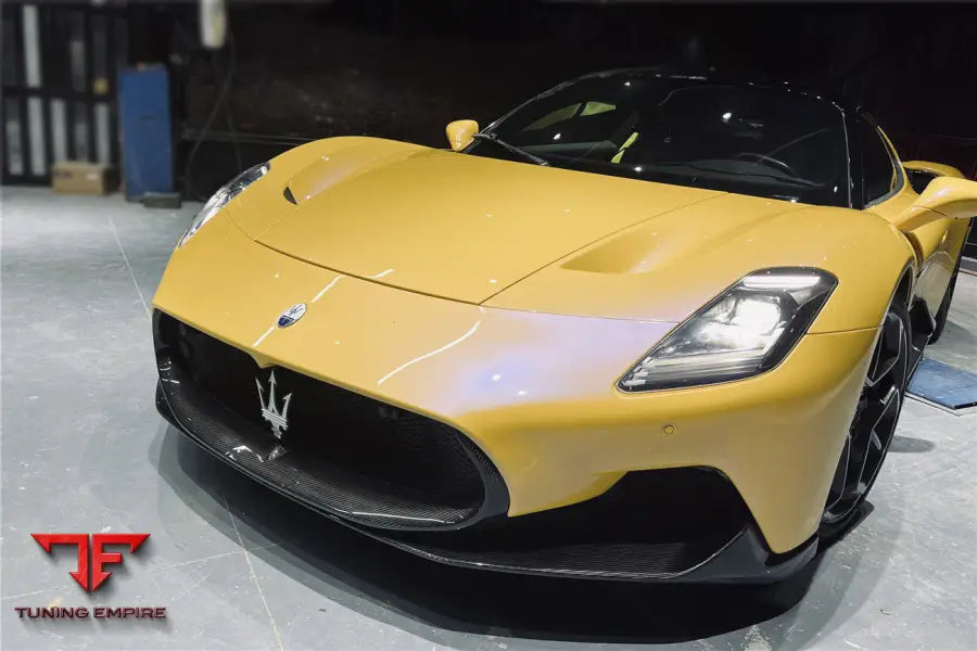 MASERATI MC20 OE DRY CARBON FIBER FRONT LIP