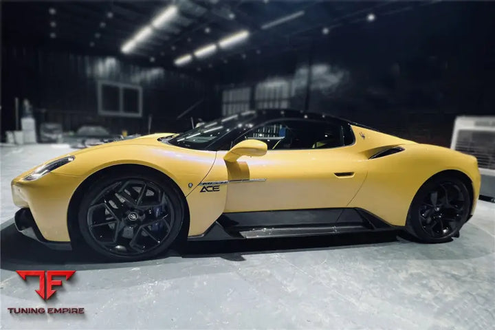 MASERATI MC20 OE DRY CARBON FIBER SIDE SKIRTS