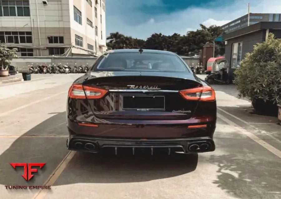 MASERATI QUATTROPORTE SEDAN CARBON FIBER REAR DUCK BILL TAIL SPOILER