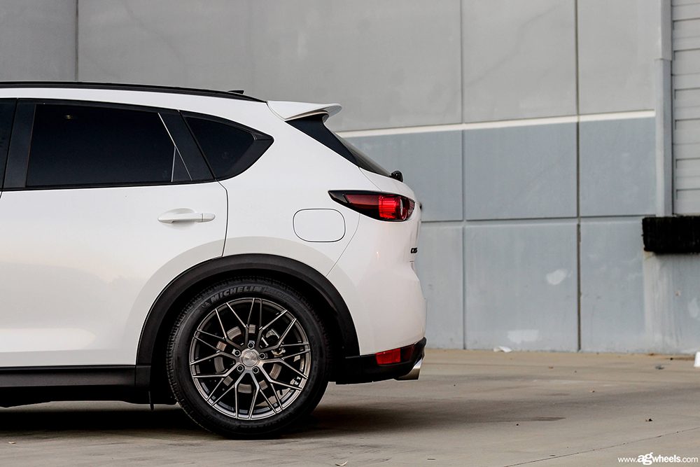 MAZDA CX-5 on custom forged wheels