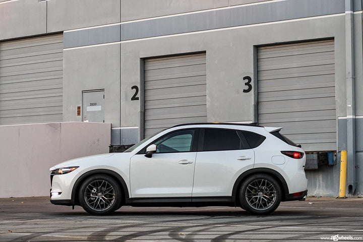 MAZDA CX-5 on custom forged wheels