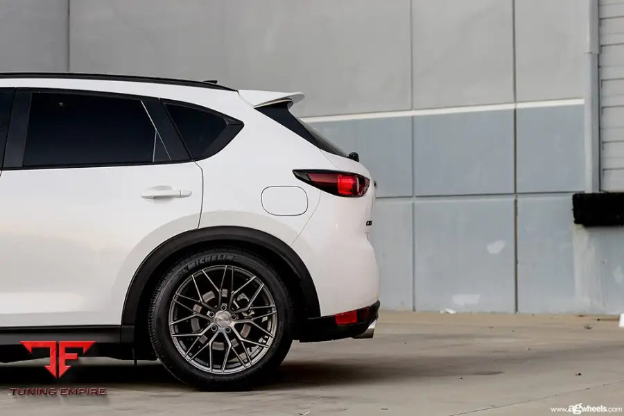 MAZDA CX-5 on custom forged wheels