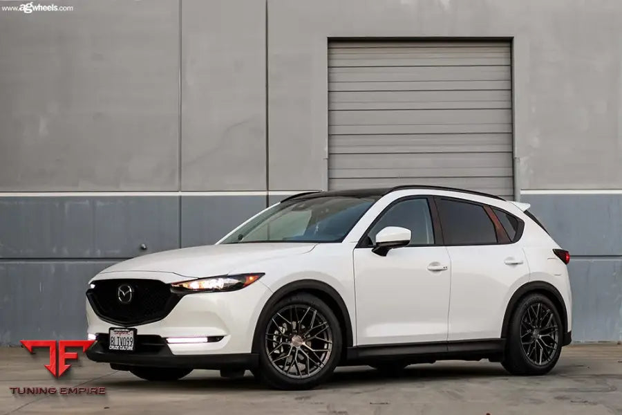 MAZDA CX-5 on custom forged wheels
