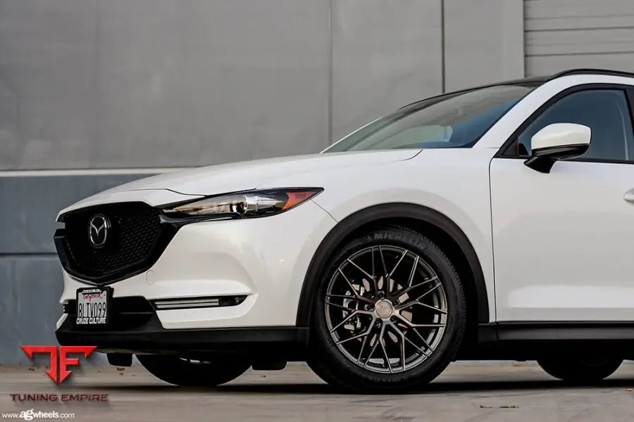 MAZDA CX-5 on custom forged wheels