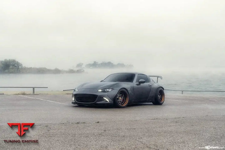 MAZDA MX-5 MIATA on custom forged wheels