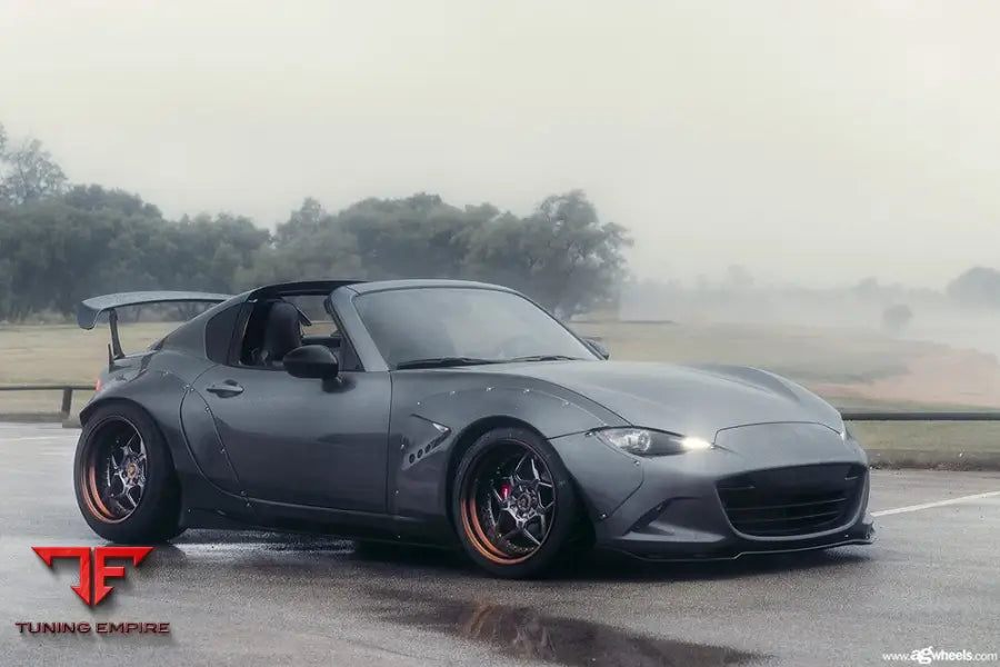 MAZDA MX-5 MIATA on custom forged wheels