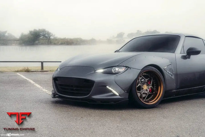 MAZDA MX-5 MIATA on custom forged wheels
