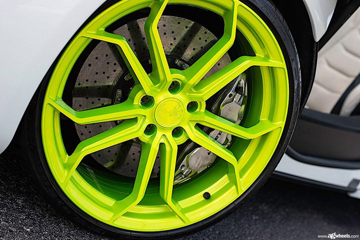 MCLAREN 12C SPIDER on custom forged wheels