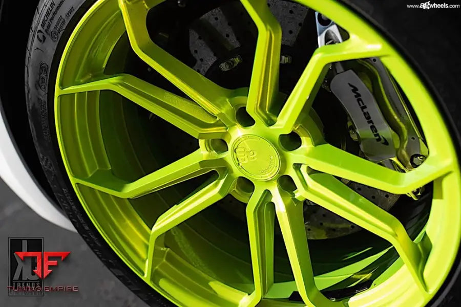 MCLAREN 12C SPIDER on custom forged wheels
