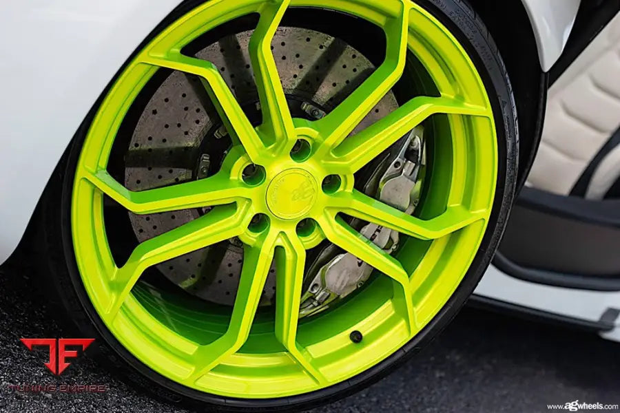 MCLAREN 12C SPIDER on custom forged wheels