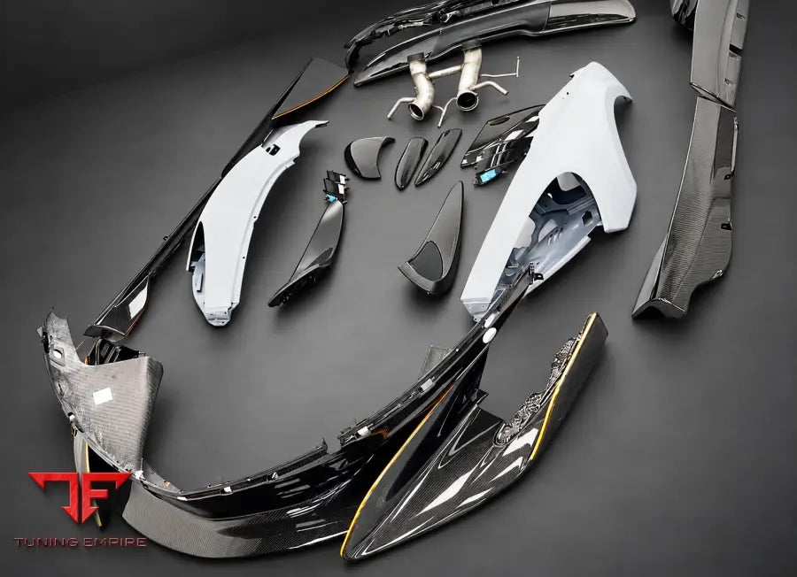 MCLAREN 540C 570S & 570GT 600LT-STYLE BODY KIT - DRY CARBON WITH P1 HOOD