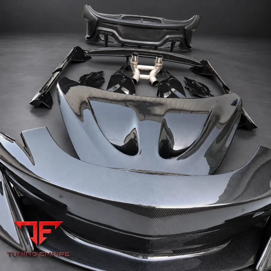 MCLAREN 540C 570S & 570GT 600LT-STYLE BODY KIT - DRY CARBON WITH P1 HOOD