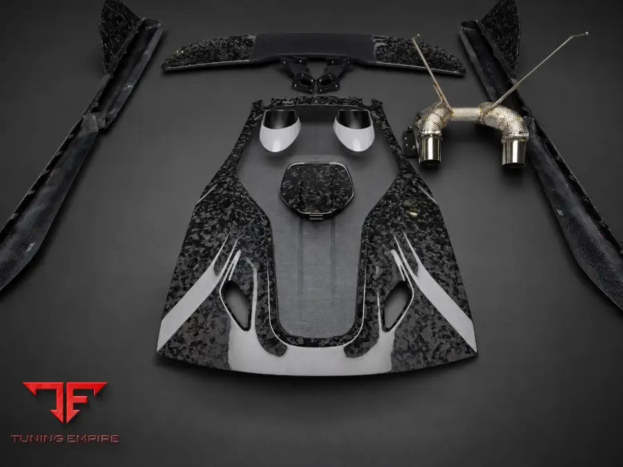 MCLAREN 540C 570S & 570GT 600LT-STYLE BODY KIT - DRY CARBON WITH P1 HOOD