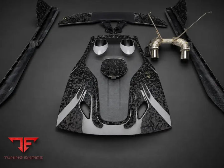 MCLAREN 540C 570S & 570GT 600LT-STYLE BODY KIT - DRY CARBON WITH P1 HOOD