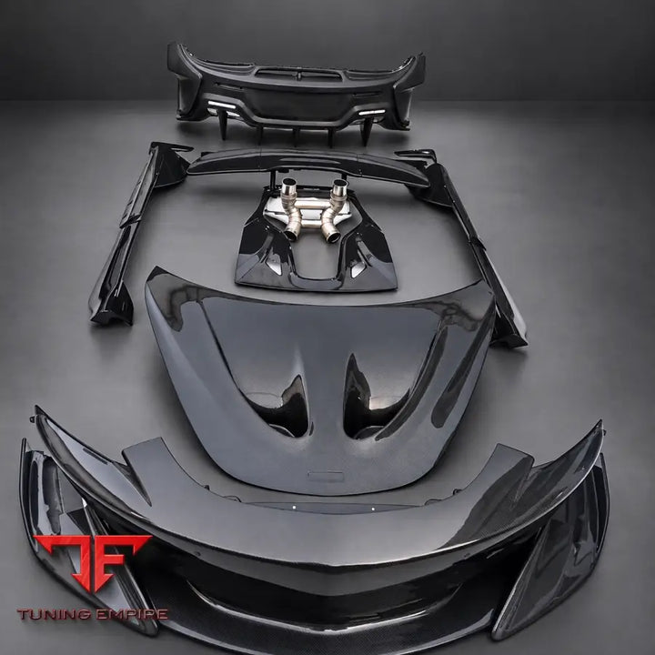 MCLAREN 540C 570S & 570GT 600LT-STYLE BODY KIT - DRY CARBON WITH P1 HOOD