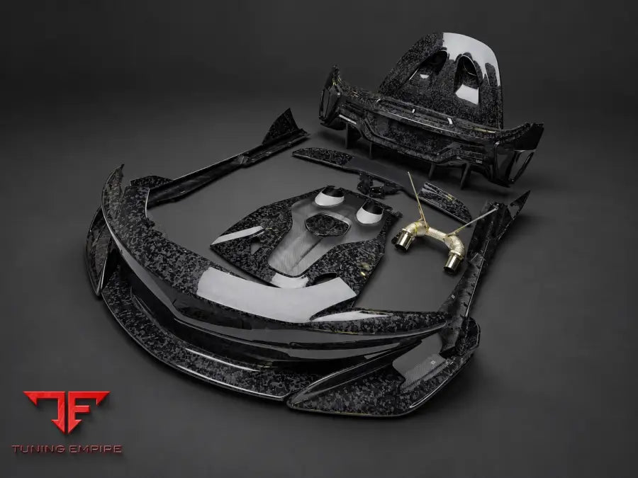 MCLAREN 540C 570S & 570GT 600LT-STYLE BODY KIT - DRY CARBON WITH P1 HOOD