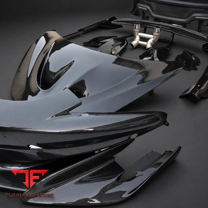 MCLAREN 540C 570S & 570GT 600LT-STYLE BODY KIT - DRY CARBON WITH P1 HOOD