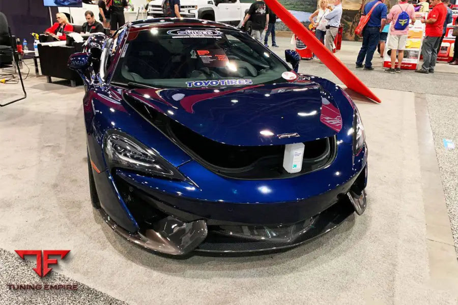 MCLAREN 540C/570S/570GT OEM STYLE CARBON FIBER FRONT LIP SIDE SPLITTER BSD
