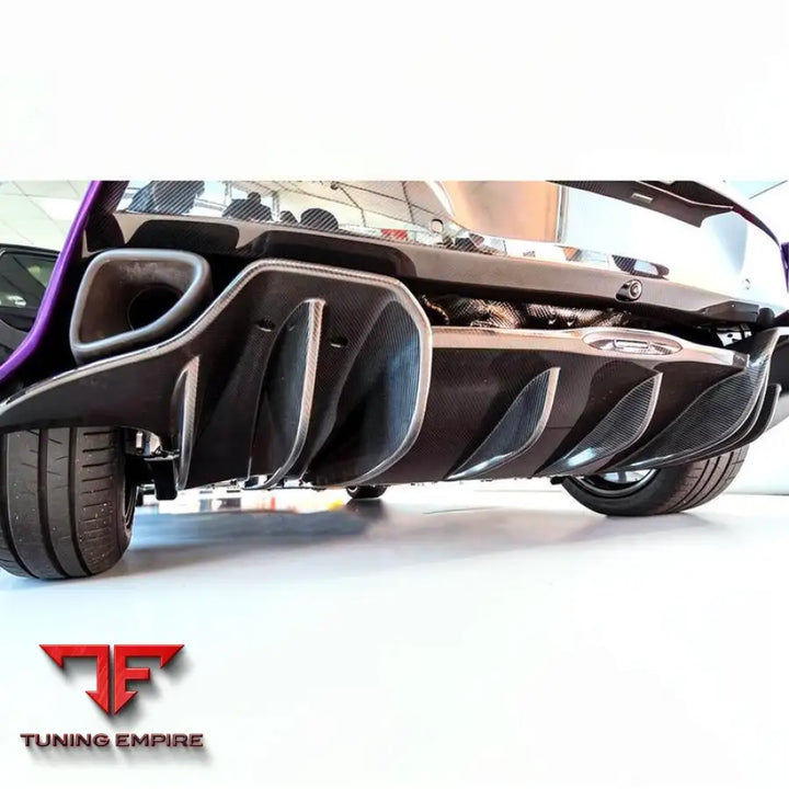 MCLAREN 540C 570S 570GT CARBON FIBER REAR BUMPER DIFFUSER