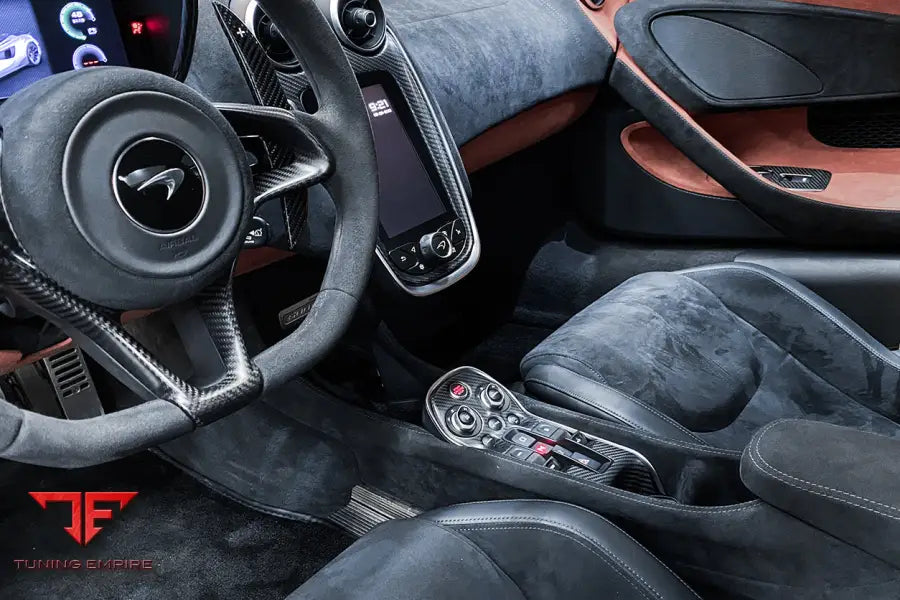 MCLAREN 540C / 570S / 570GT DRY CARBON FIBER INTERIORS (6PCS) BSD