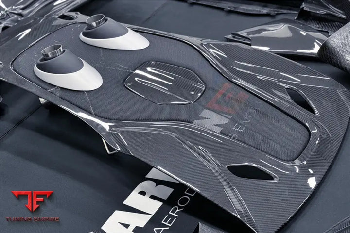 MCLAREN 540C & 570S BKSS STYLE REAR BUMPER AND WING AND ENGINE TRUNK AND EXHAUST BSD