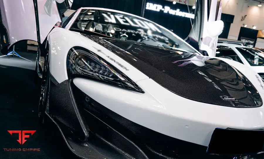 MCLAREN 540C & 570S CARBON FIBER FRONT BUMPER LIP WITH UNDERTRAY BSD