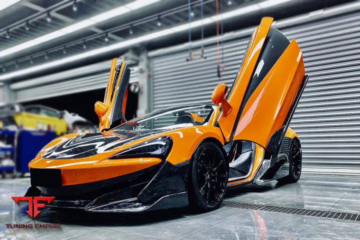 MCLAREN 540C & 570S CARBON FIBER FRONT BUMPER LIP WITH UNDERTRAY BSD