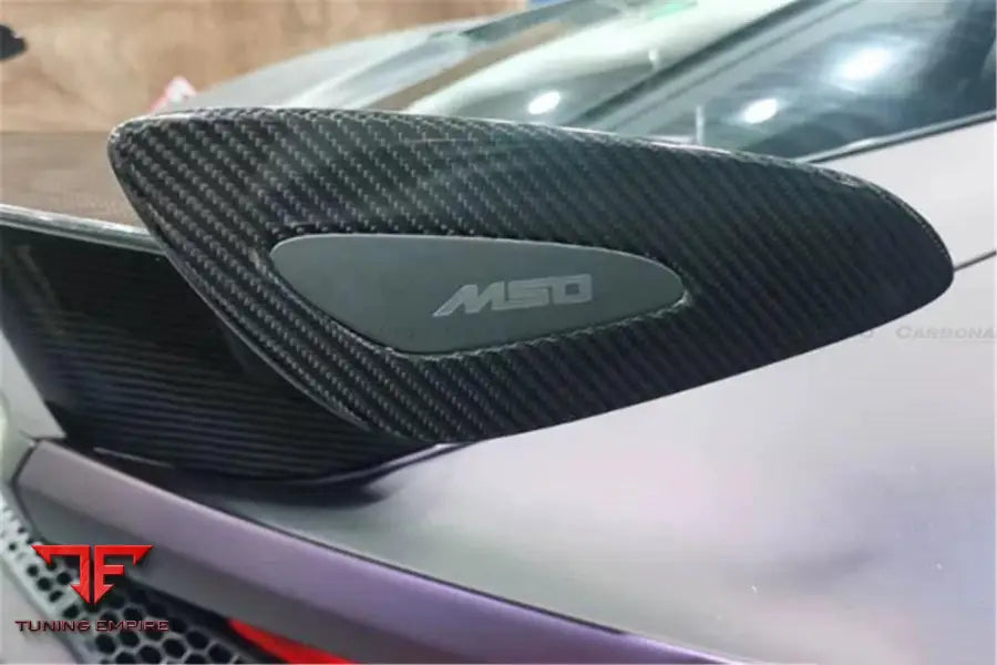 MCLAREN 570GT ONLY MS STYLE DRY CARBON FIBER TRUNK WING BSD