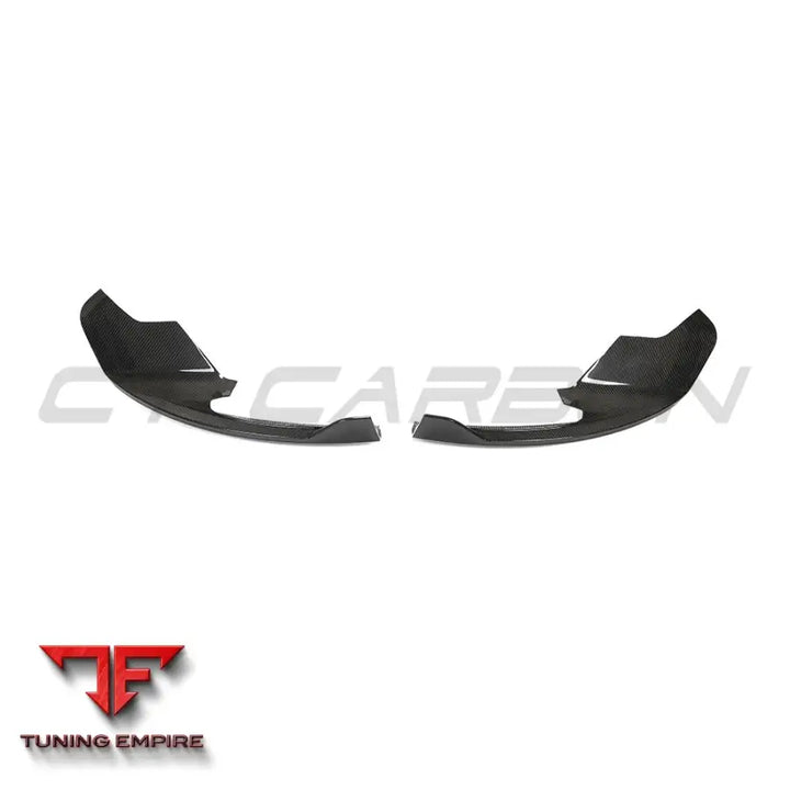 MCLAREN 570S & GT CARBON FIBRE CORNER SPLITTERS - CT CARBON