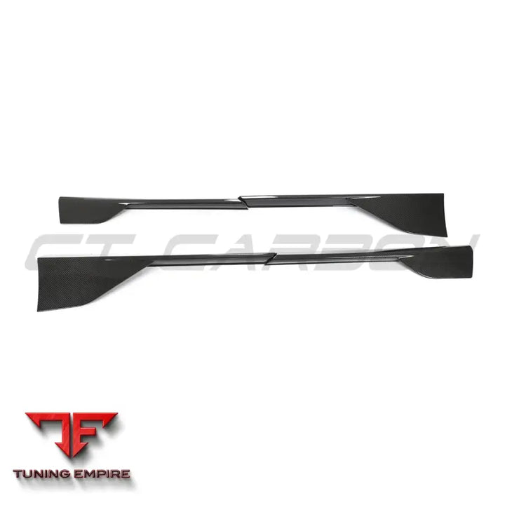 MCLAREN 570S & GT CARBON FIBRE SIDE SKIRTS - CT CARBON
