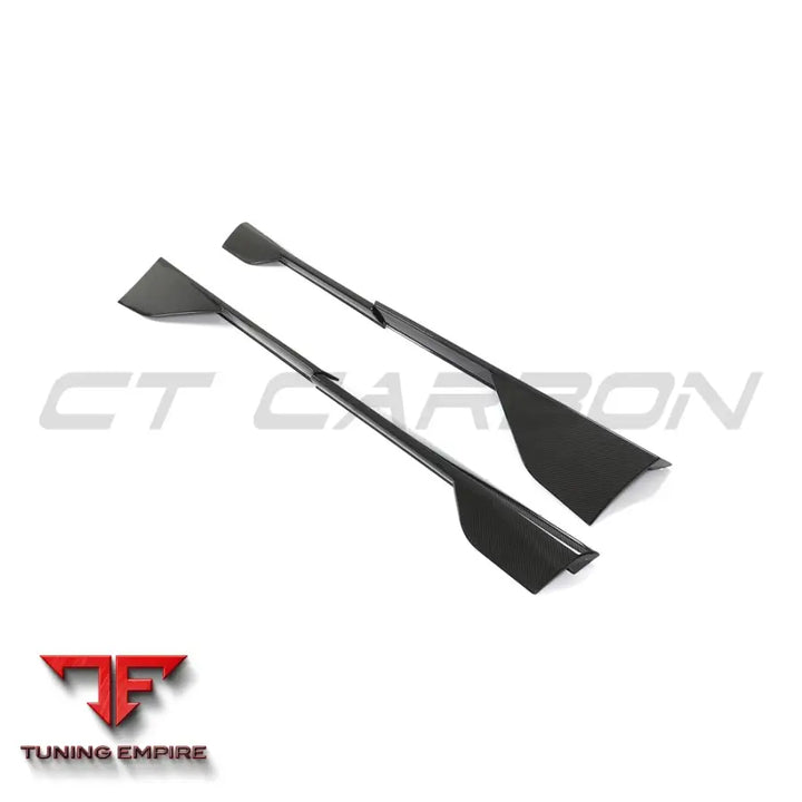 MCLAREN 570S & GT CARBON FIBRE SIDE SKIRTS - CT CARBON