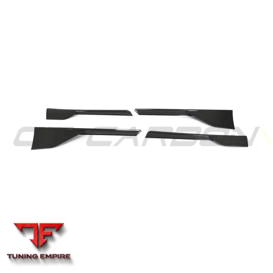 MCLAREN 570S & GT CARBON FIBRE SIDE SKIRTS - CT CARBON