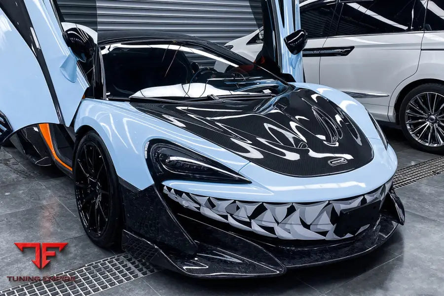 MCLAREN 600LT & 2015-2021 540C & 570S & 570GT P1 STYLE CARBON FIBER HOOD BSD