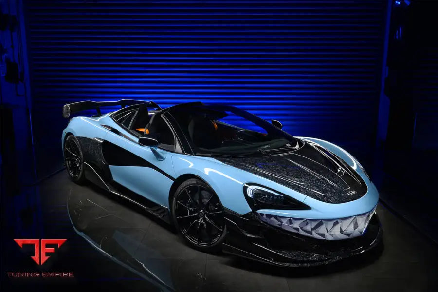 MCLAREN 600LT / 540C / 570S BKSS STYLE CARBON FIBER SIDE SKIRTS UNDER BOARD BSD