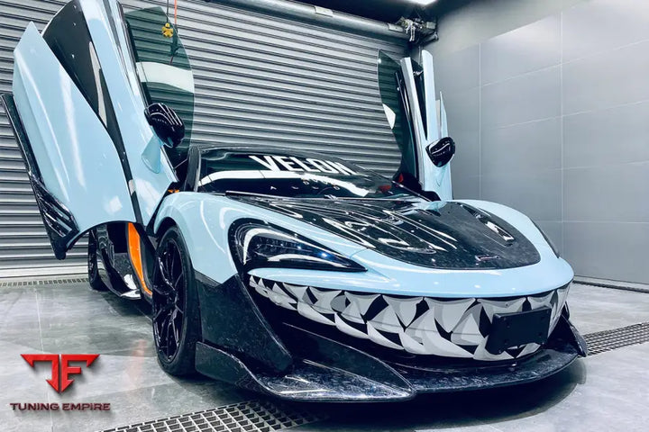 MCLAREN 600LT / 540C / 570S BKSS STYLE CARBON FIBER SIDE SKIRTS UNDER BOARD BSD