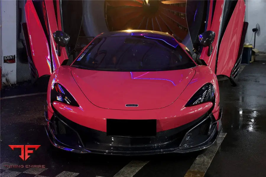 MCLAREN 600LT & 570S BKSS STYLE CARBON FIBER FRONT LIP BSD