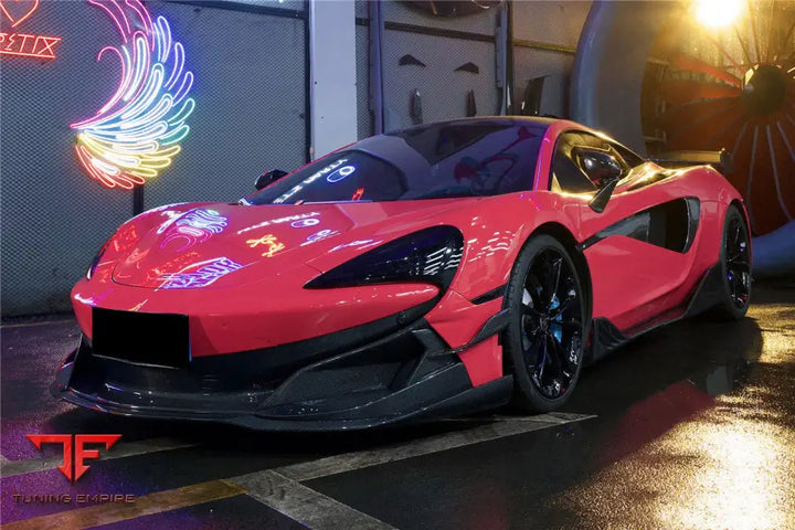 MCLAREN 600LT & 570S BKSS STYLE CARBON FIBER FRONT LIP BSD