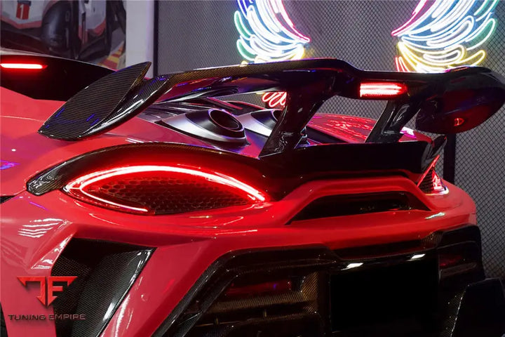 MCLAREN 600LT BKSS STYLE CARBON FIBER TRUNK SPOILER BSD